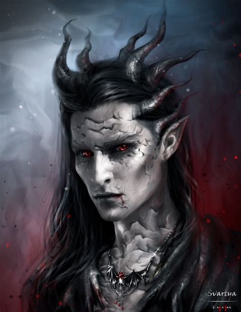 © Kaprriss Fantasy Demon Vampire Art Concept Art Characters