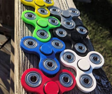 Weighted Tri Spinner Top Fidget Toy