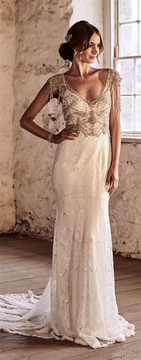 Brides who choose anna campbell designs are feminine and love a classic yet slightly different look. Anna Campbell 2018 Wedding Dresses — "Eternal Heart ...