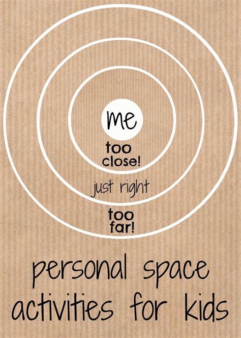 20 Personal Space Activities For Kids Space Activities For Kids