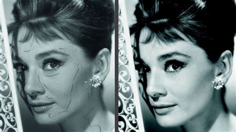 Audrey Photoshop Audrey Hepburn Without Makeup