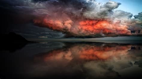Storm Approaching Clouds Landscape Photography Landscape