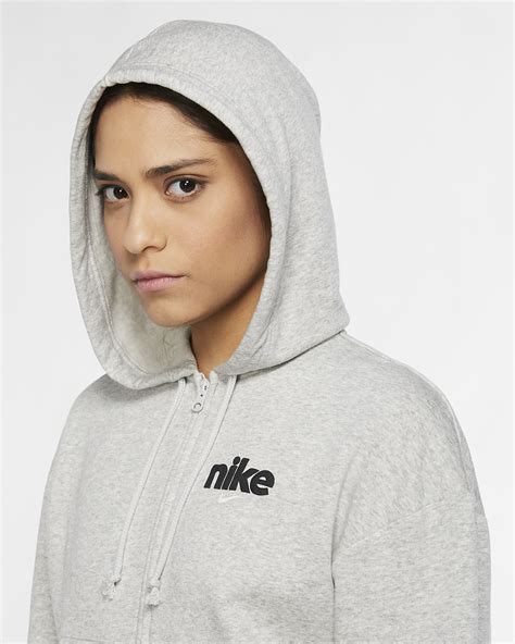 Nike Sportswear Womens Full Zip Fleece Hoodie
