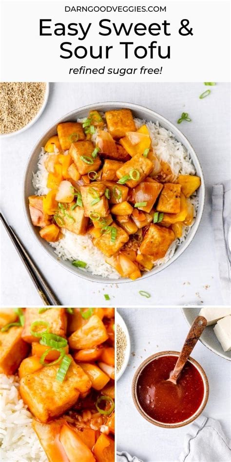 30 Minute Sweet and Sour Tofu | Darn Good Veggies | Recipe ...