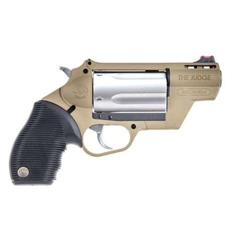 Taurus Public Defender Revolver Fde Stainless 45 Colt 410 Ga