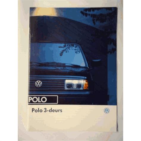 Volkswagen Polo Brochure 1993 2 Nederlands Autoboek Motorboeknl