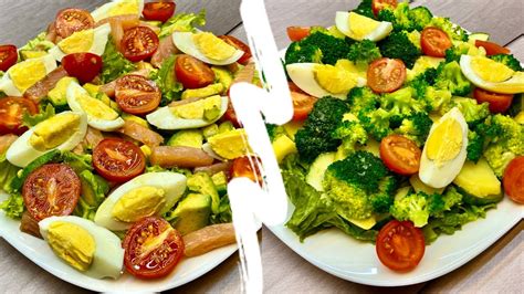 3 Healthy Salad Recipes For Weight Loss Quick And Easy Salad Recipes For Healthy Lunch Or Dinner