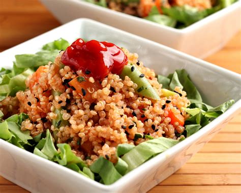 Salada De Quinua E Legumes Virei Vegetariano Receitas Veganas