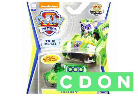 Paw Patrol True Metal 1 Pack Charged Up Rocky Cdon