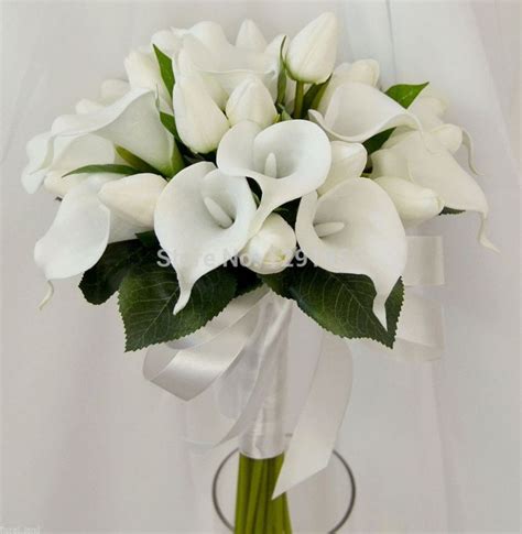 Calla Lily And Tulip Bouquet Weddingbouquets Tulipscallalilies