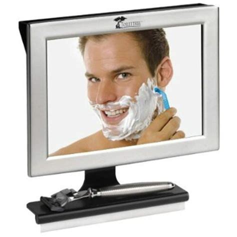 Toilettree Products Fogless Shower Mirror With Squeegee For An Anti Fog Bathroom 857036002009 Ebay