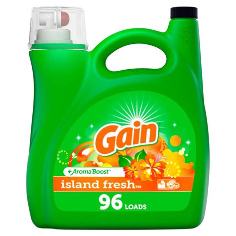 Gain Island Fresh He 96 Loads Liquid Laundry Detergent 150 Fl Oz