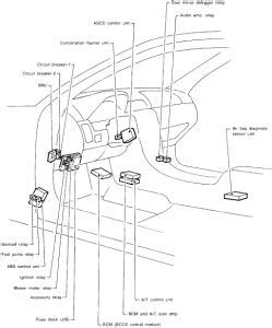 Bad contact inside causing a crossing of the circuits. 1997 Nissan Maxima Flasher/ Blinker Module: 1997 Nissan ...