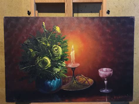 Bill Alexander Oil Painting Still Life Canvas Photography Painting