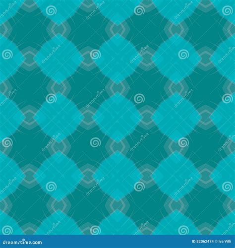 Seamless Pattern Stock Vector Illustration Of Turquoise