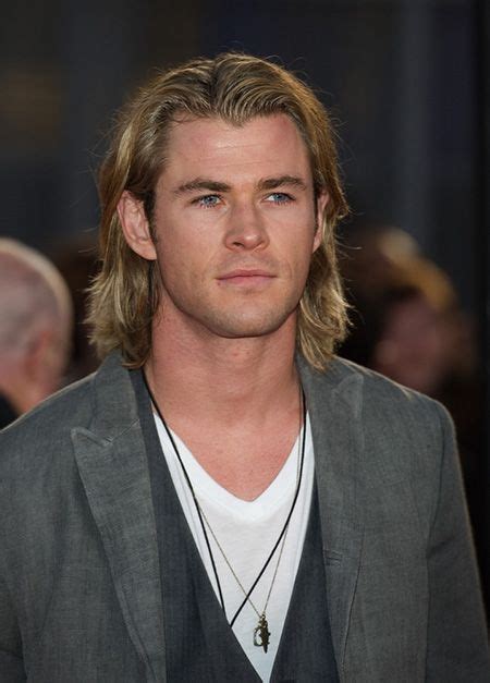 Mens Long Hairstyles Iconic Star Looks Mr Minds Chris Hemsworth