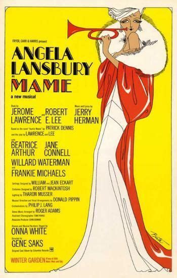 Mame Broadway Poster 1966 Masterprint In 2020