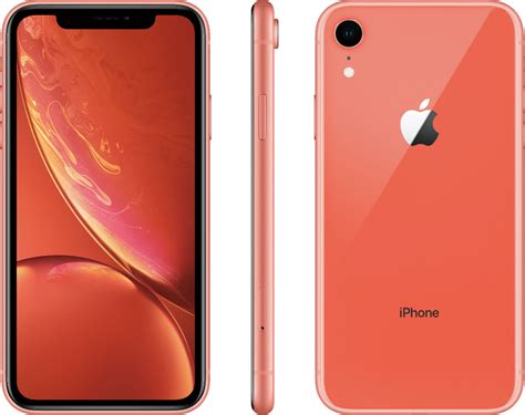 Customer Reviews Apple IPhone XR GB Coral AT T MRYW LL A Best Buy