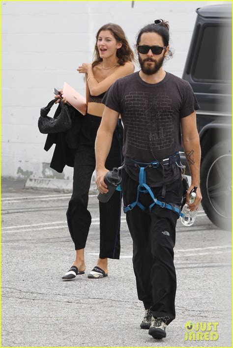 Jared Leto Spotted At Rock Climbing Gym With Valery Kaufman His