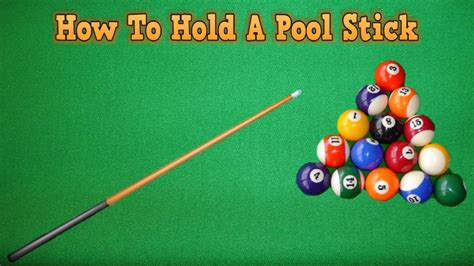 How to stick to a diet. How To Hold A Pool Stick - For Beginners! - YouTube