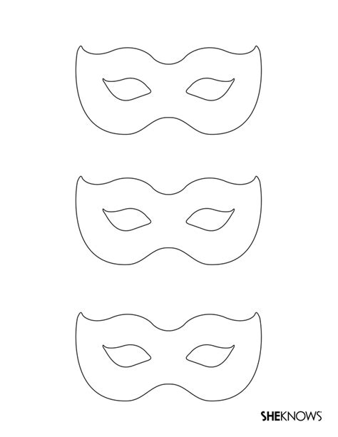 Masquerade Mask Template Printable Images And Pictures Becuo
