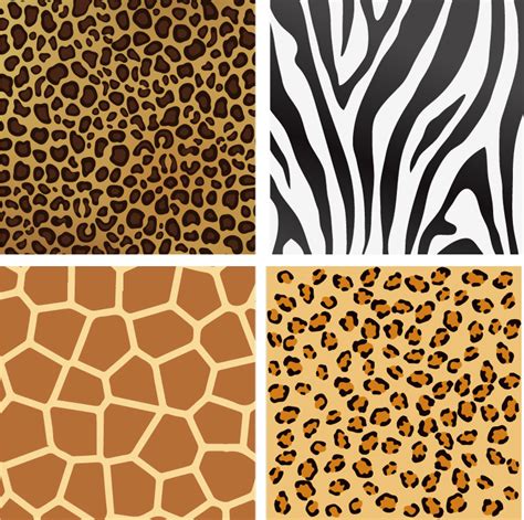 Varied Animal Print Tile Stickers Tenstickers