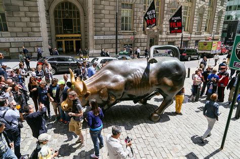 How The Bull Came To Wall Street Not Far From The New York Stock By