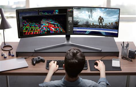 Samsungs Huge 49 Inch Gaming Monitor Is An Ultrawide Dream Techgeek365