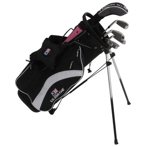 Us Kids Ul 51 Inch Girls Pink 5 Club Golf Package Set Golfonline