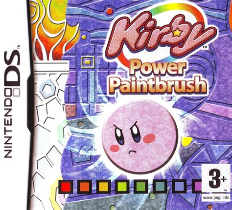 Kirby Power Paintbrush Boxarts For Nintendo Ds The Video Games Museum