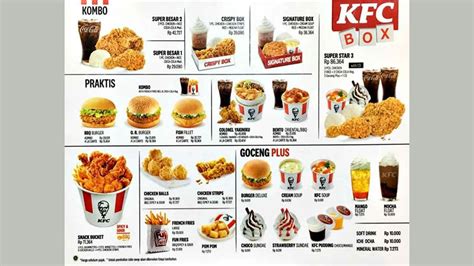 Dinner plate, snack plate, and family feast. Info dan Harga Franchise KFC Indonesia | Sasame Coffee