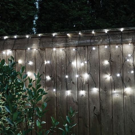 Touch Of Eco Droplite 100 Solar Curtain String Lights And Reviews Wayfair