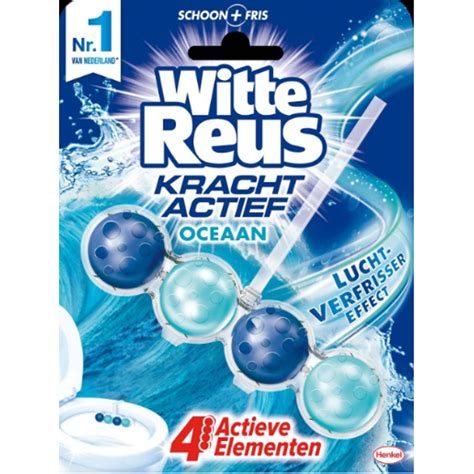 Witte Reus Toiletblok - Kracht Actief Oceaan - Blokker | Oceaan, Wit