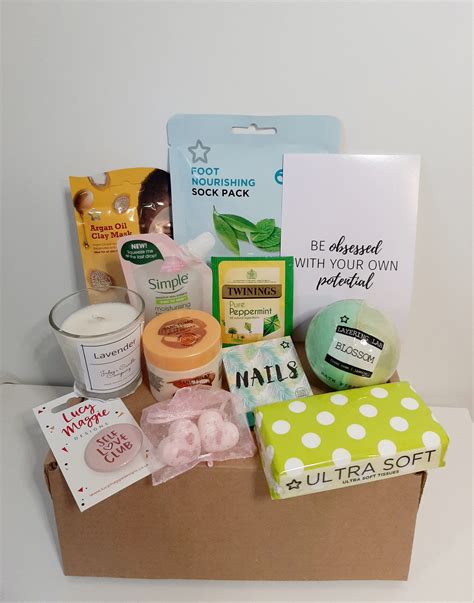 Self Care Ts Personalised Packages Boxes Skincare Etsy Uk