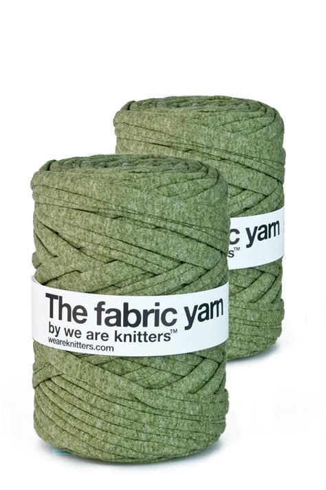 Fabric outlet pricing · 10,000+ fabric patterns Moss Green Fabric Yarn from We Are Knitters | Fabric yarn ...