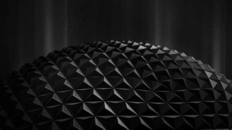 Monochrome Digital Art Abstract Sphere 3d Geometry Minimalism