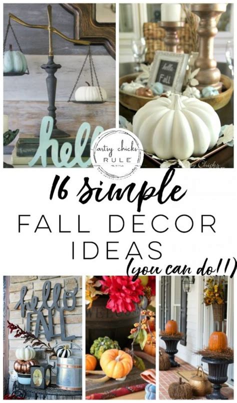 Simple Fall Decor Ideas Inspiration For Your Fall Home