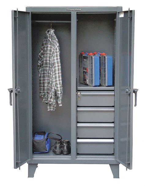 Shelves, drawers, dividers, containers, boxes, removable frames and worktops. STRONG HOLD Industrial Storage Cabinet, Dark Gray, 66" H X ...