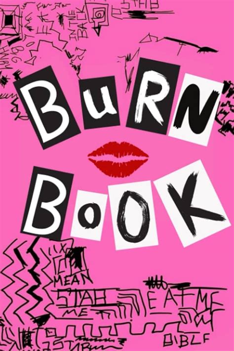 Burn Book Burn Book Mean Girls Journal Its Full Of Secrets Mean