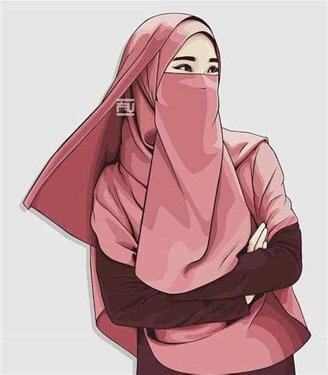 Gambar kartun muslimah untuk foto profil gambar kartun via gambarkartunbaru.blogspot.com. Kartun Muslimah Cantik | Kartun, Gambar, Wanita