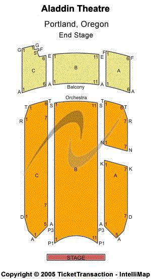 Aladdin Theatre Seating Chart Aladdin Theatre Event Tickets And Schedule