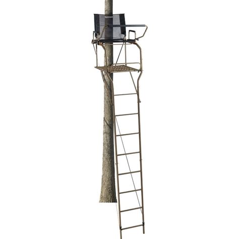 Field And Stream Outpost Xl 17 Ladder Stand Brown Ladder Stands
