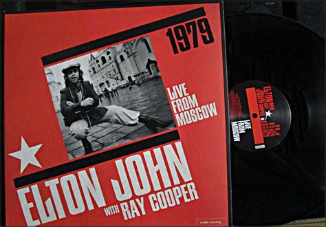 Elton John With Ray Cooper Live From Moscow Lp Flickr
