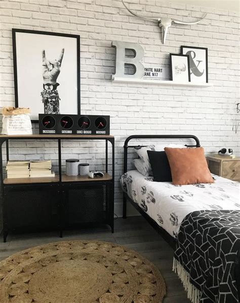 Scandinavian interior design is all about simplicity and elegance. Teenage Bedroom Design Dark Color Concept | Bedroom Ideas ...