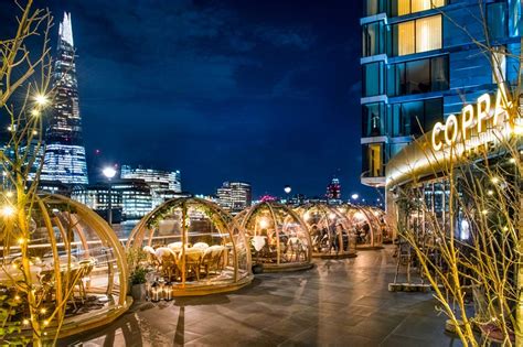 London Restaurants Heated Igloos Let You Dine Under The Stars All