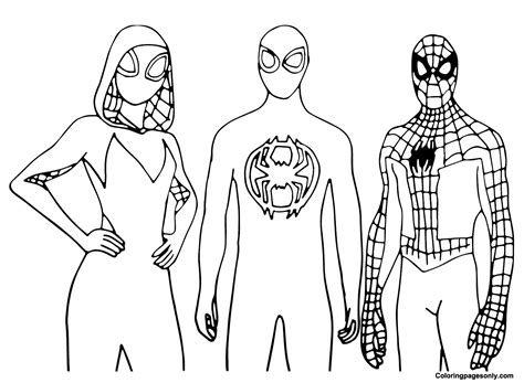 Spidey Coloring Pages — Coloring Pages to Print