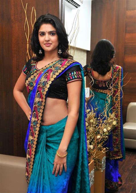 Deeksha Seth Hot Photos In Saree Media Updaters