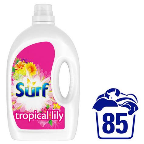 Surf Tropical Lily And Ylang Ylang Biological Liquid Detergent 85 Wash