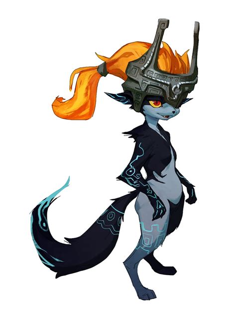 Midna The Legend Of Zelda And 1 More Drawn By Zekerart Danbooru