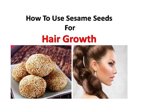 One table spoon a day. Hair Growth Treatment / How To Use Sesame Seeds For Hair ...